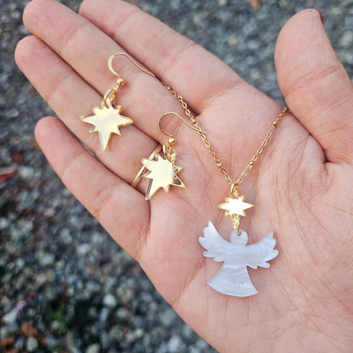 Angel y Estrella de Belén