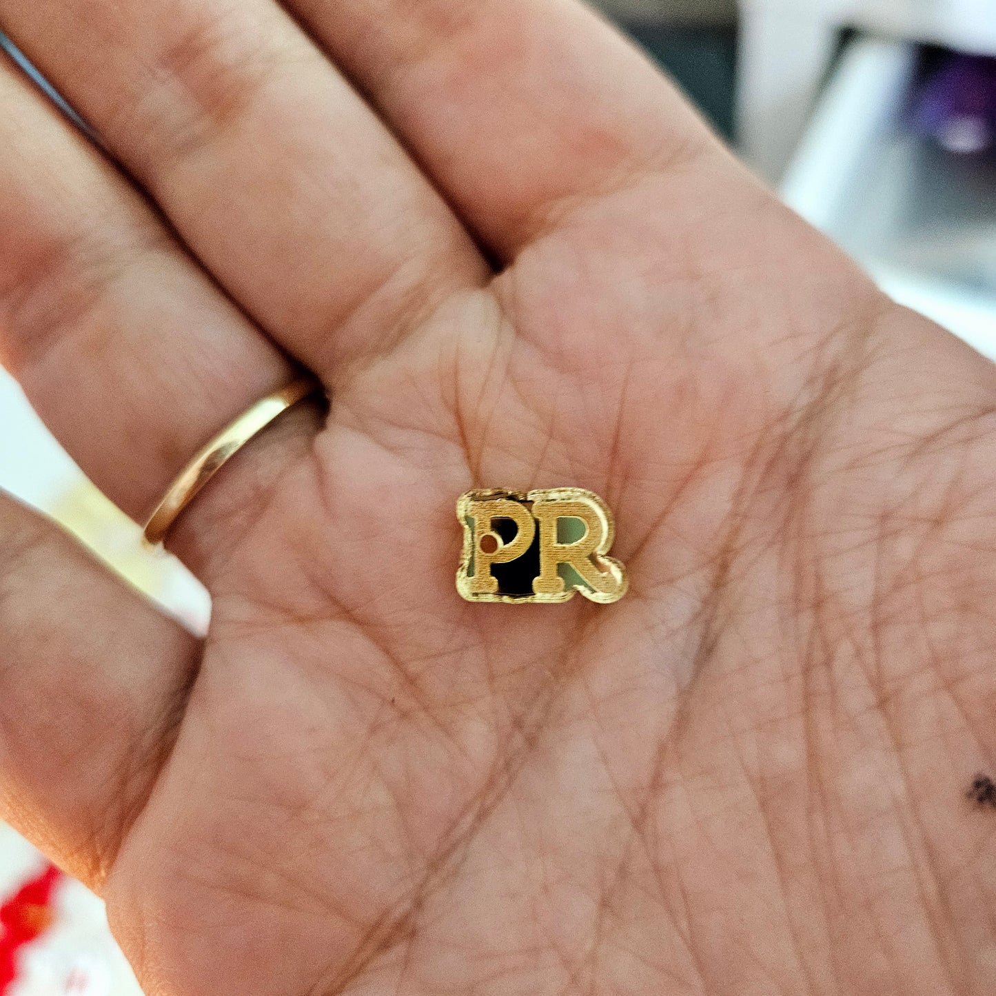 PR mini charm