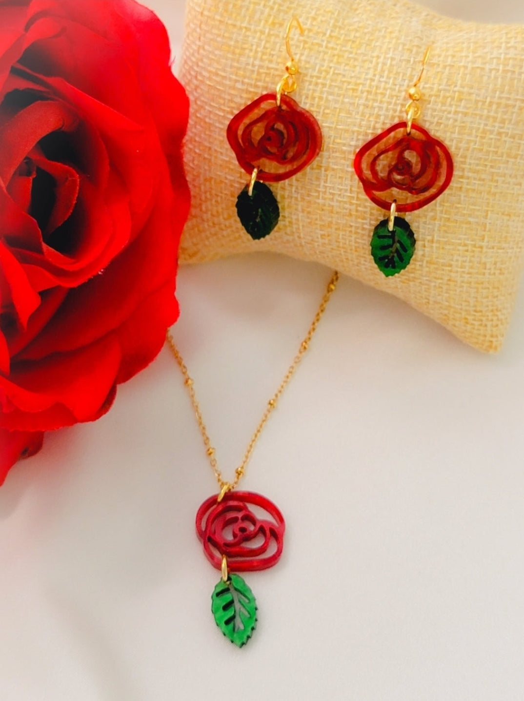 Red Rose Braclets