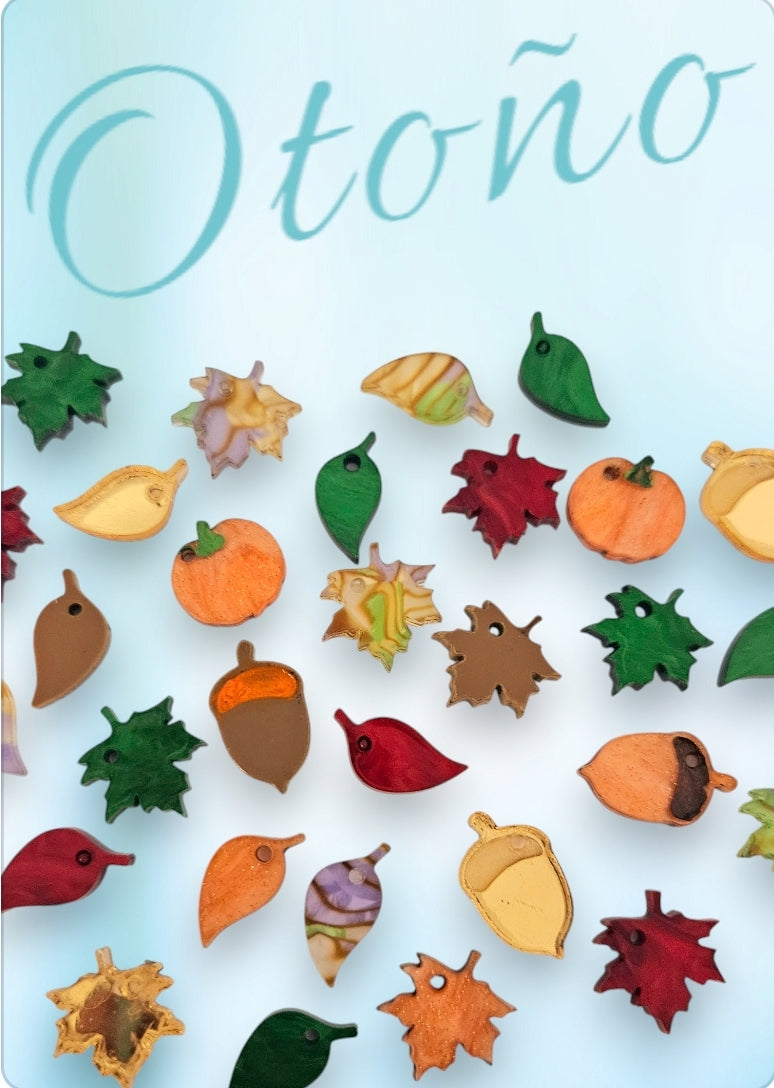 Charm para reloj Otoñal y Navidad