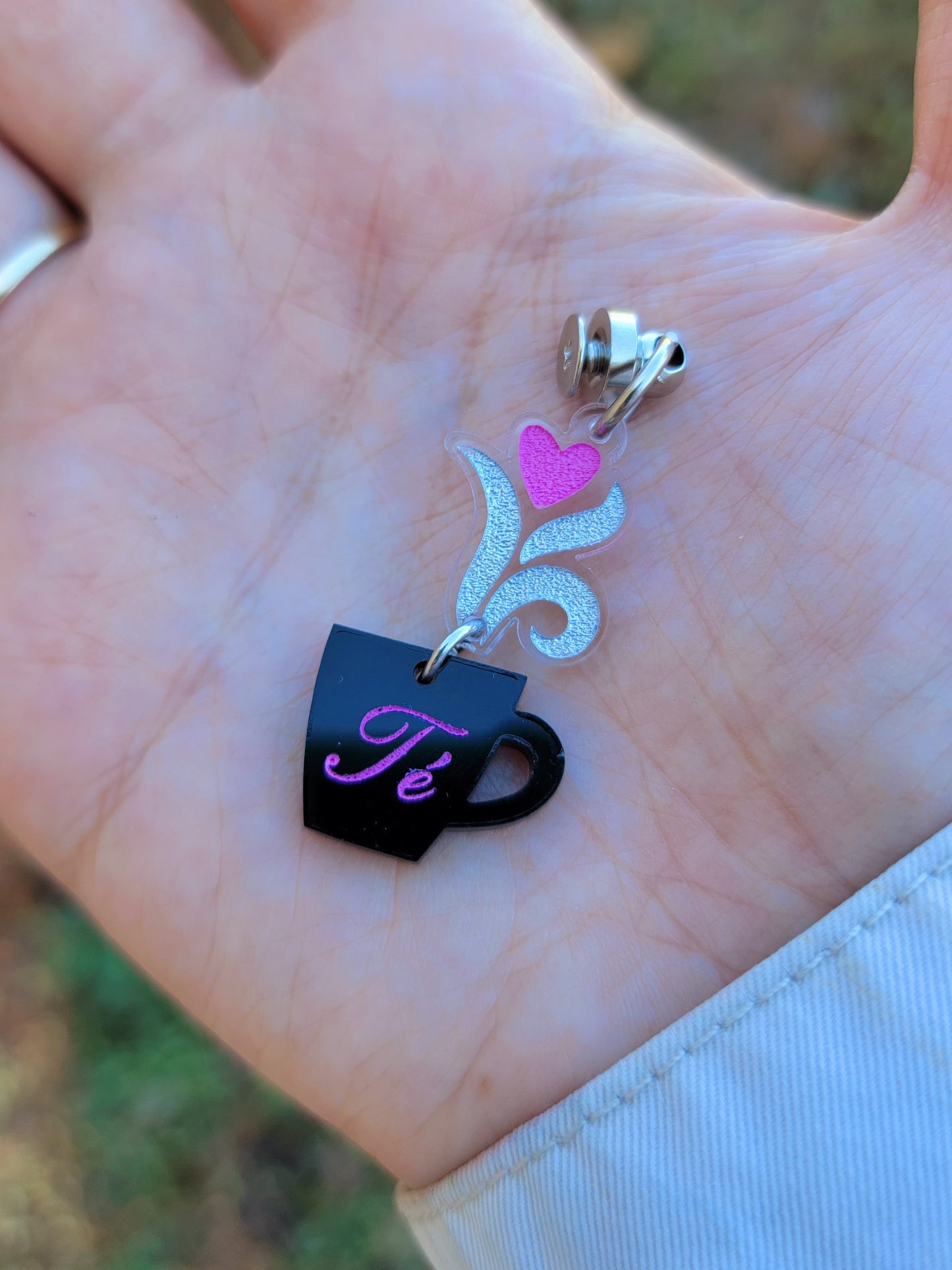 Charm de Reloj Taza de Té