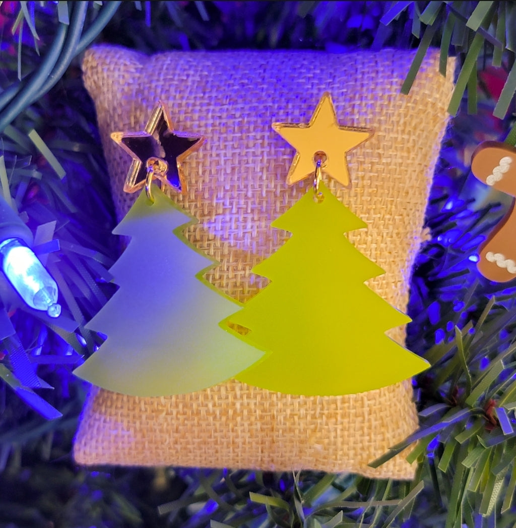 Christmas Tree Earrings