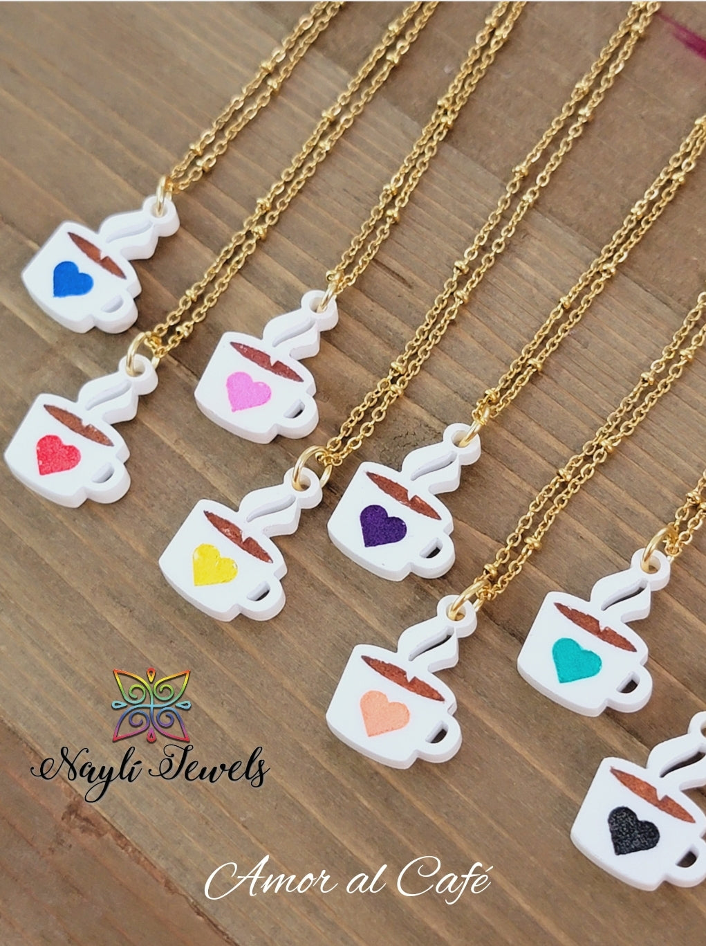 Collar Amor al Café