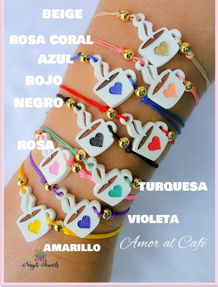 Pulsera Amor al Café