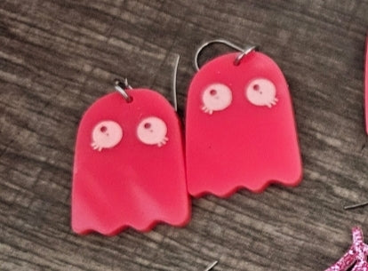 Pinky Spooky Earrings