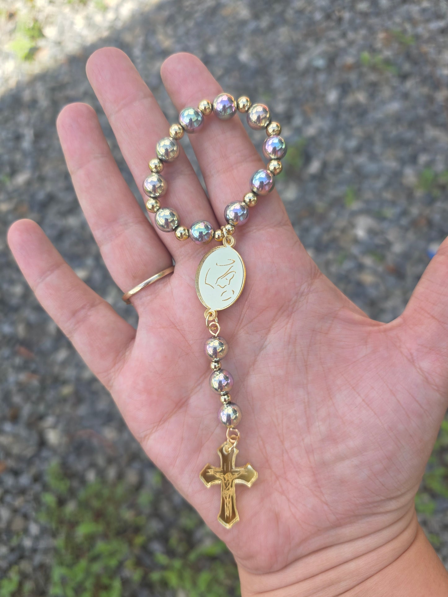 Rosario para el carro