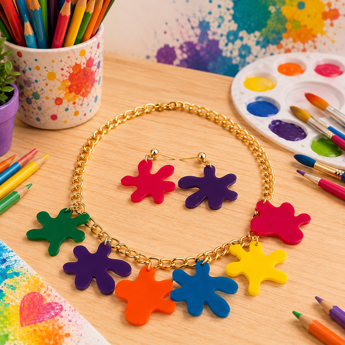 Pintura Splash Set