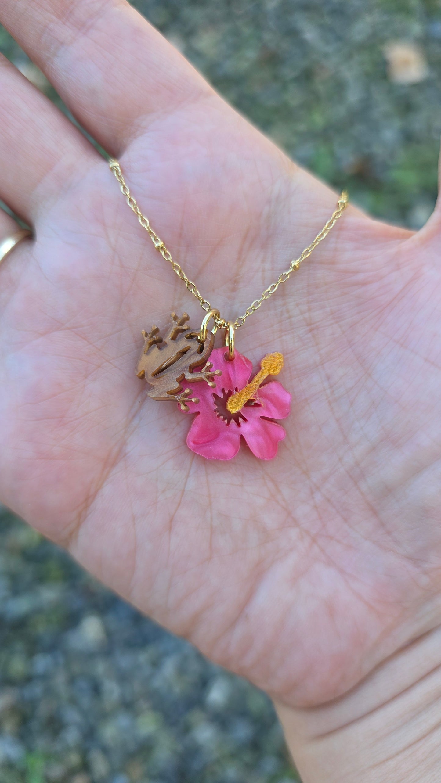 Flor de Maga y coquí