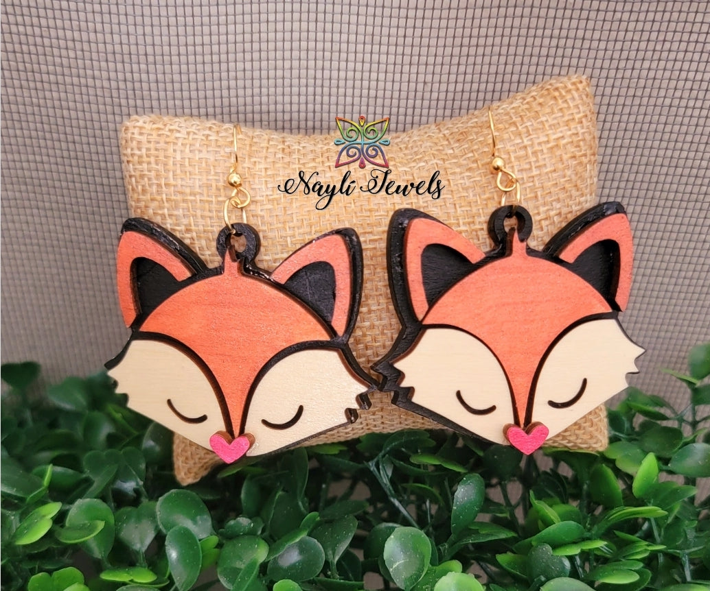 Fox Earrings