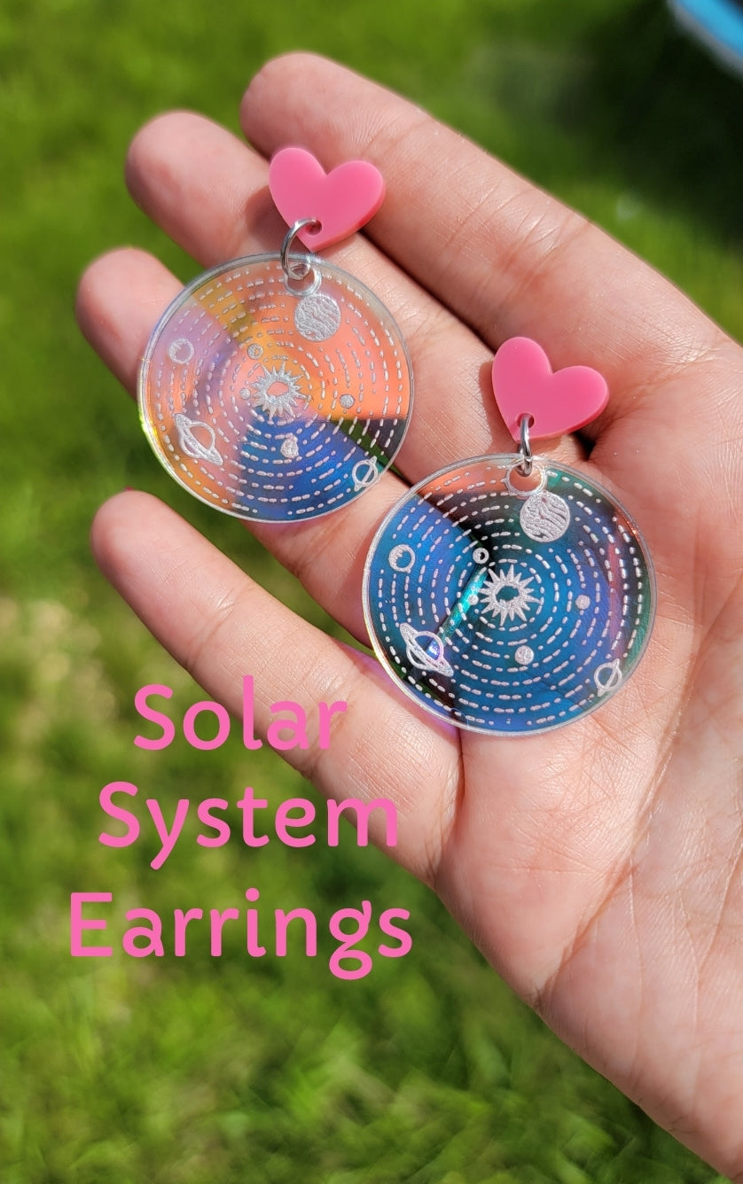 Solar System Earrings