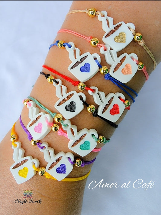 Pulsera Amor al Café